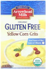 Arrowhead Mills Organic Gluten Free Yellow Corn Grits
