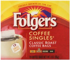 Classic Roast Coffee Singles by Folgers