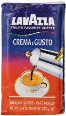 Crema e Gusto Ground Coffee by Lavazza