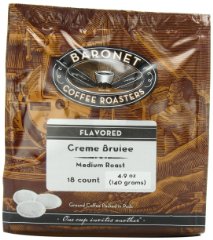 Creme Brulee Medium Roast Coffee Pods by Baronet Coffee