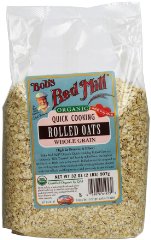 Organic Oats Rolled Quick by Bob's Red Mill