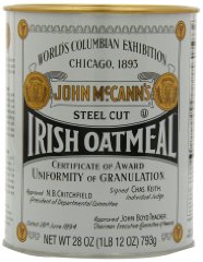 Steel Cut Oatmeal by Mccann's