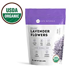 Organic Lavender Flowers - Kate Naturals