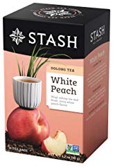 Stash Tea White Peach Wuyi Oolong Tea 18 Count Tea Bags