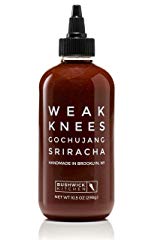 Bushwick Kitchen Weak Knees Gochujang Sriracha Chili Hot Sauce