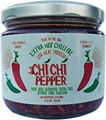Chi Chi Pepper Extra Spicy Hot Premium Chili Crisp Sauce