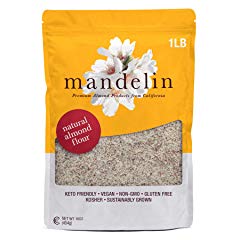 Mandelin Grower Direct Natural Unblanched Almond Flour Keto