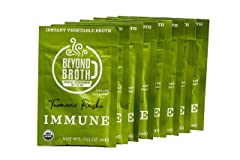 Beyond Broth Turmeric Reishi Immune Organic Vegan Vegetable Instant Sipping Broth